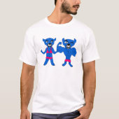 T-shirt panthère couple original (Devant)