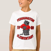 T-shirt Panthère dans un pull pour tissus légers (Devant)