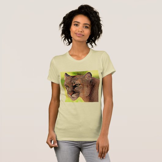 T-shirt Panthère de la Floride (Devant entier)