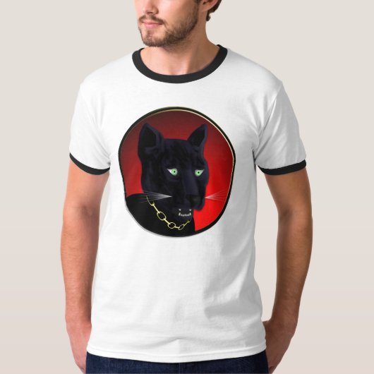 T-SHIRT PANTHÈRE NOIRE (Devant)