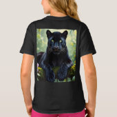 T-shirt Panthère noire dans la jungle (Dos)