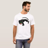 T-shirt Panthère noire - grand CAT (Devant entier)