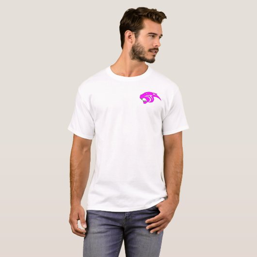 T-shirt Panthère rose (Devant entier)