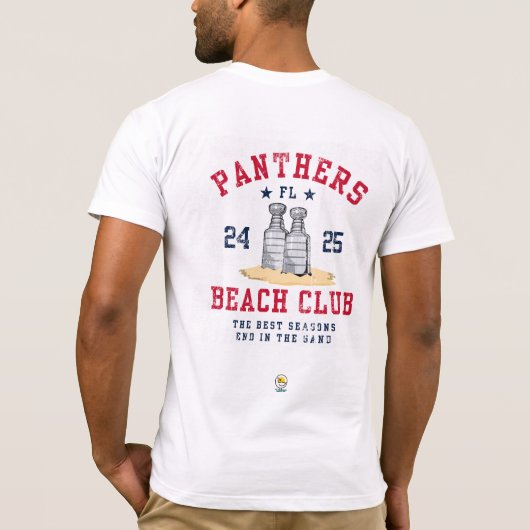 T-shirt Panthers Beach Club Shirt (Dos)