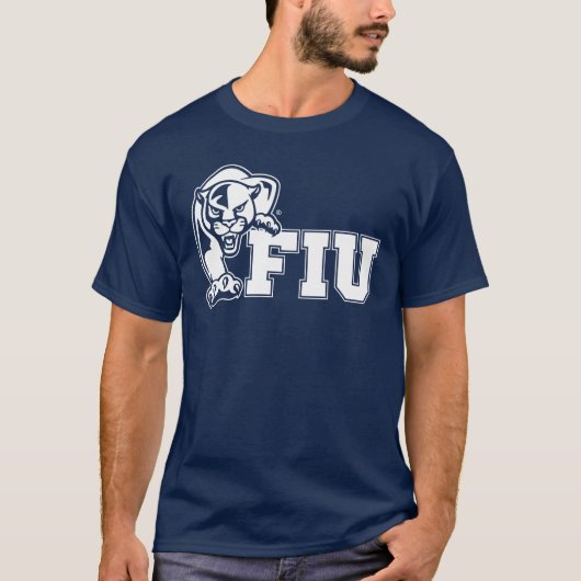 T-shirt Panthers de la FIU - Logo blanc (Devant)