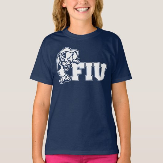 T-shirt Panthers de la FIU - Logo blanc (Devant)