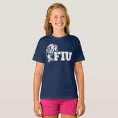 T-shirt Panthers de la FIU - Logo blanc (Devant entier)