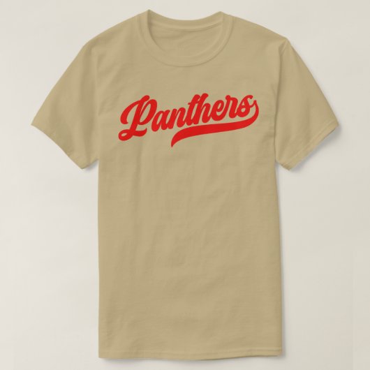 T-shirt Panthers Retro Florida Panthers (Design devant)