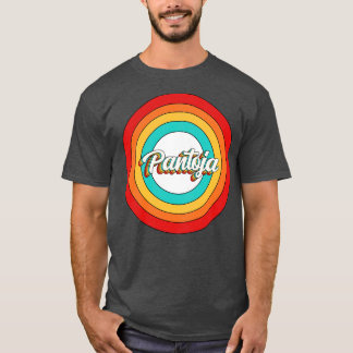 T-shirt Pantoja Nom Chemise Vintage Pantoja Cercle