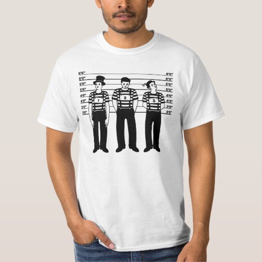 T-shirt Pantomimes criminels (Devant)
