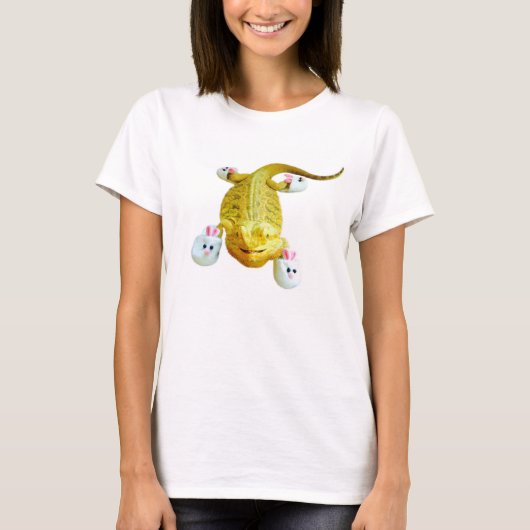 T-shirt Pantoufles de lapin (Devant)