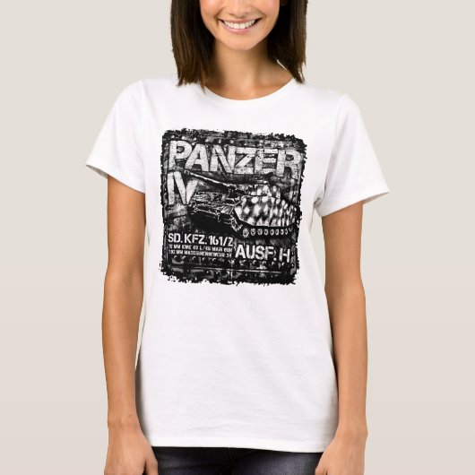 T-shirt Panzer IV (Devant)