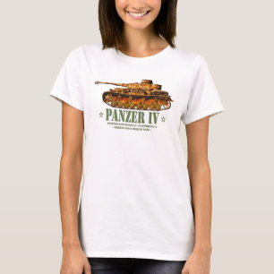 T-shirt Panzer IV D Guerre mondiale Deux Allemands 2ÈME GU