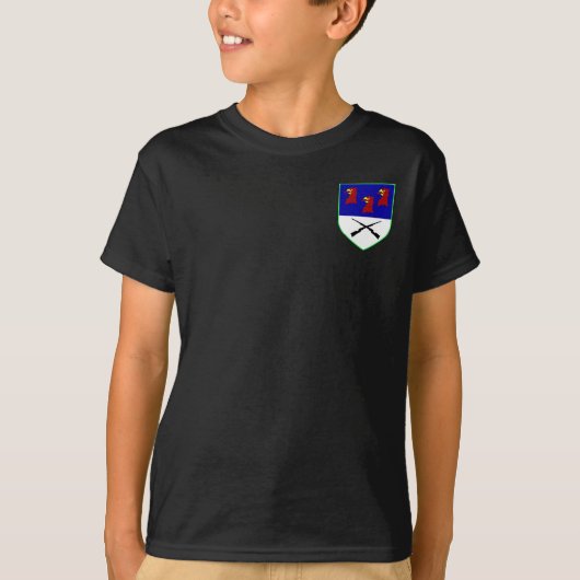 T-shirt Panzergrenadierbataillon 411 (Devant)