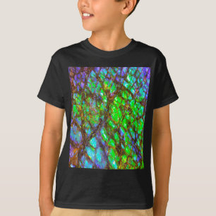 T-shirt Paon Ammolite de Falln