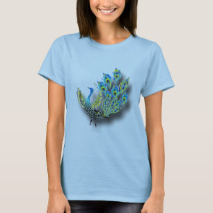T-shirt Paon dansant