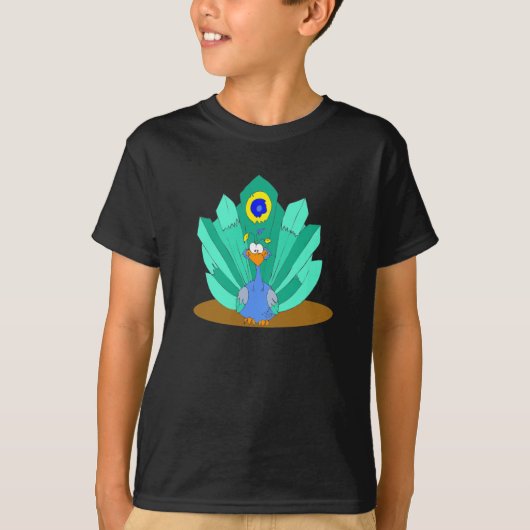 T-shirt Paon de Pili (Devant)