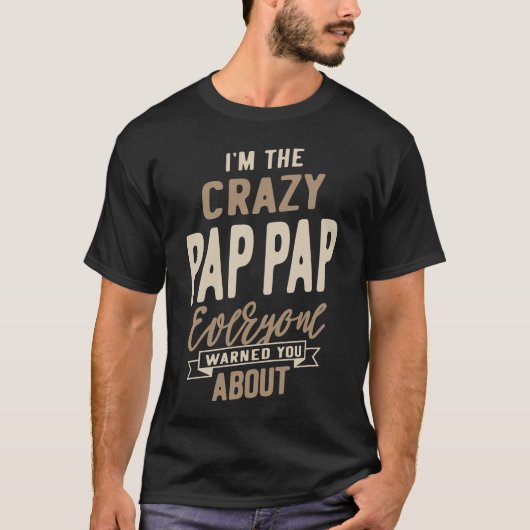 T-shirt Pap-Pap Fou (Devant)