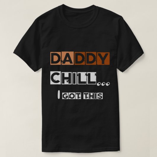 T-shirt Papa (Design devant)