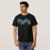 T-SHIRT PAPA. (Devant entier)