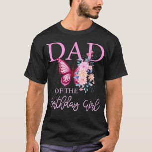T-shirt Papa 1er Premier Anniversaire Ensemble Papillon de