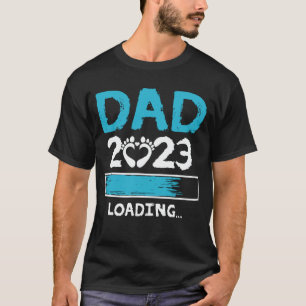 T-shirt Papa 2023 Chargement Faire-part de grossesse Nouve