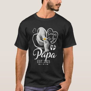 T-shirt Papa 2023 Fête des pères première fois Papa