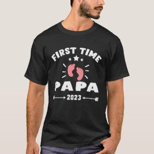 T-shirt Papa 2023 pour la première fois pour Papa Nouvelle