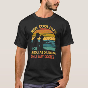 T-shirt PAPA A Grandpa only cooler papa