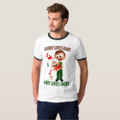 T-shirt Papa aime bébé - 03 (Devant entier)
