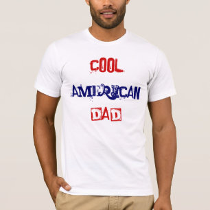 T-shirt Papa Américain cool En Général I