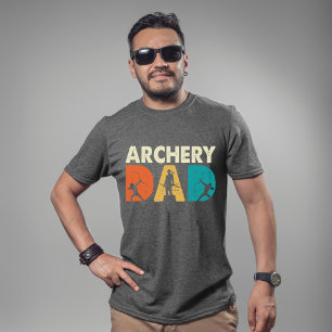 T-shirt Papa au tir à l'arc