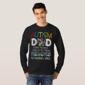 T-shirt Papa autiste (Devant entier)