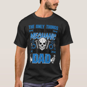 T-shirt Papa Automobile Mieux Que Mécanique Est D