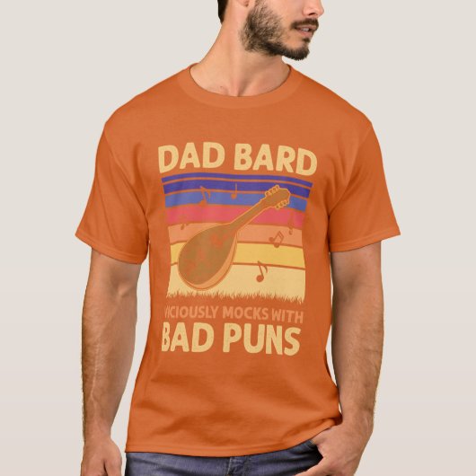 T-shirt Papa Bard drôle (Devant)