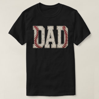 T-shirt Papa Baseball Sport pour Papa Père Hommes Baseball