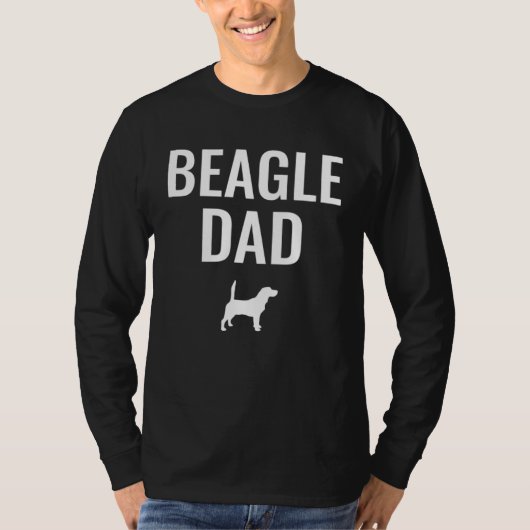 T-shirt Papa Beagle (Devant)
