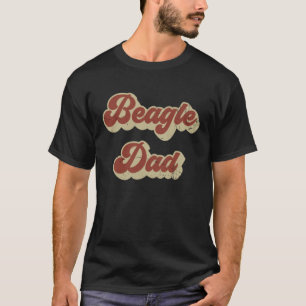 T-shirt Papa Beagle Chien Papa Beagle