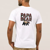 T-shirt Papa Bear (Dos)