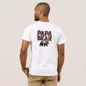 T-shirt Papa Bear (Dos entier)