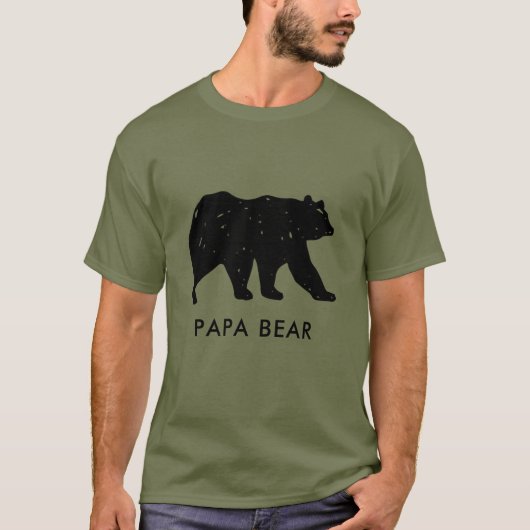 T-SHIRT PAPA BEAR (Devant)