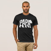 T-shirt Papa Bear  (Devant entier)