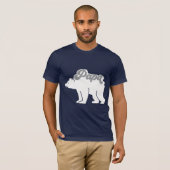 T-shirt Papa Bear (Devant entier)