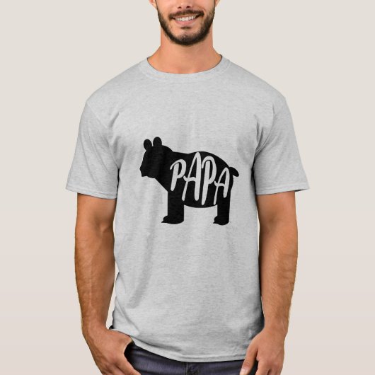 T-shirt Papa Bear (Devant)