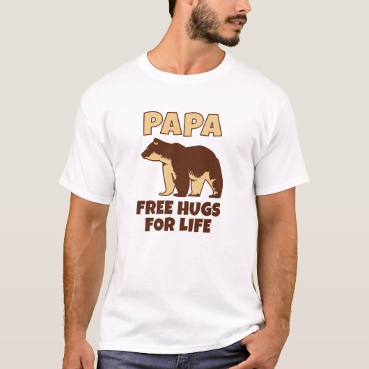 T-shirt Papa Bear (Devant)