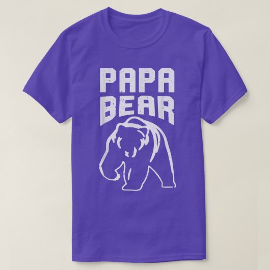 T-shirt Papa Bear1615  (Design devant)