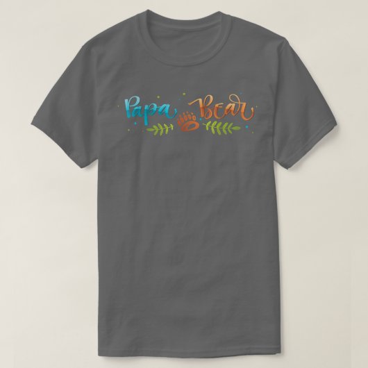 T-shirt Papa Bear 1612 (Design devant)