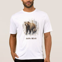*~* PAPA BEAR Cubs artsy Fête des pères cadeau AP8