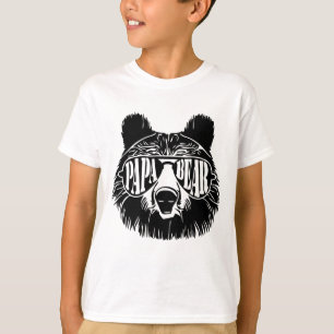 T-shirt Papa Bear Lunettes de soleil Fête des pères Papa G