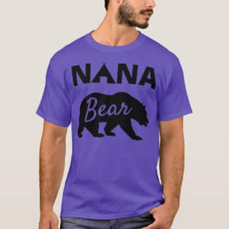 T-shirt Papa Bear Mama Bear Baby Bear s - Nana Bear Women